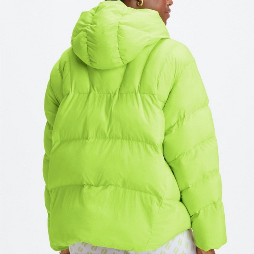 Lime Green Fabletics Puffer Jacket - image 2